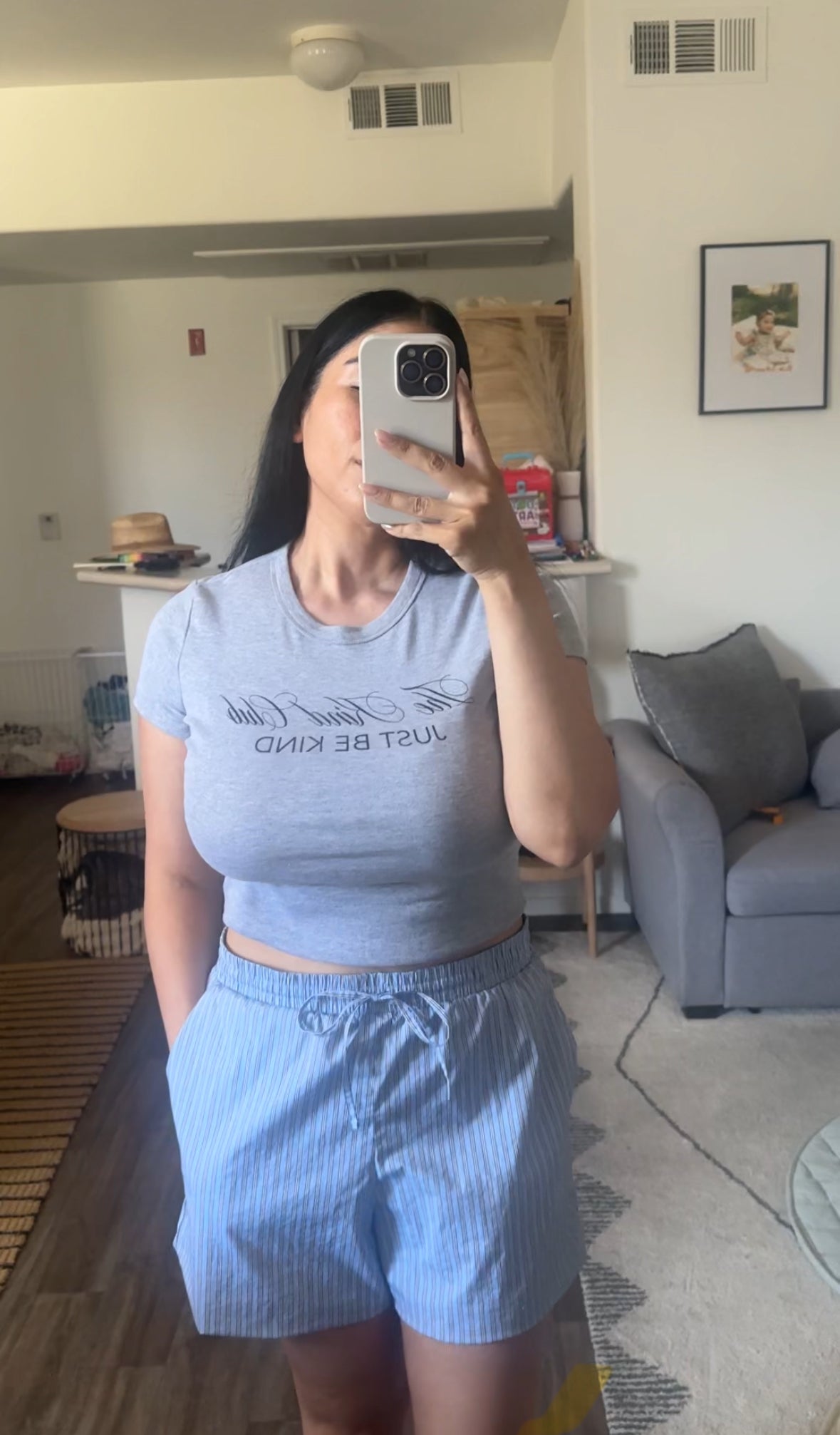 Just Be Kind baby tee