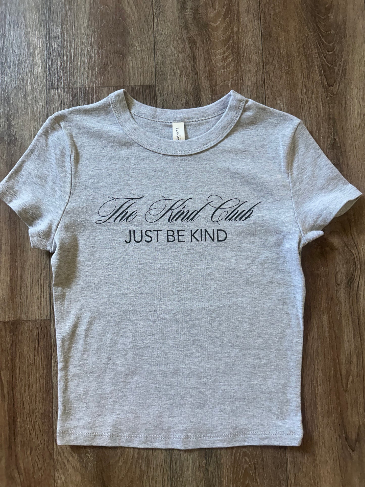 Just Be Kind baby tee