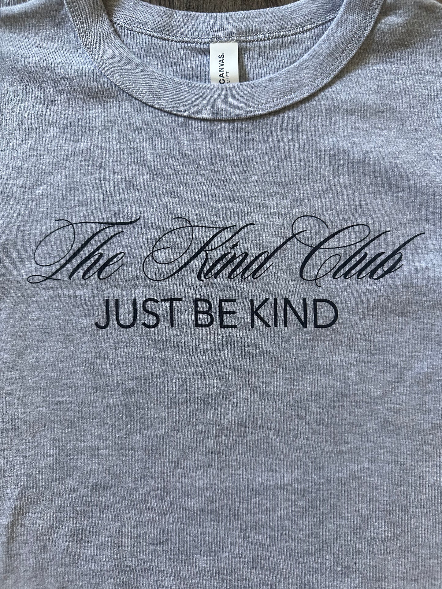 Just Be Kind baby tee